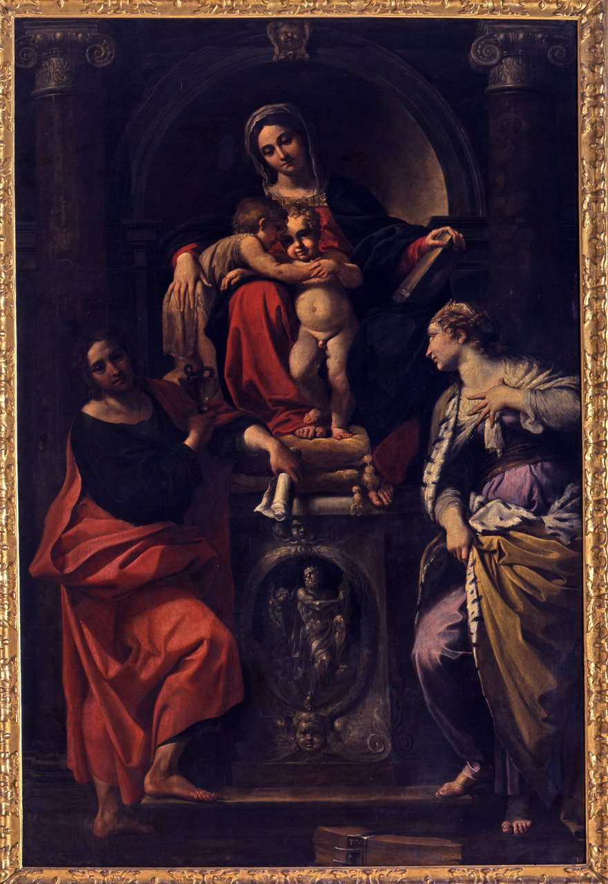pala d'altare, opera isolata by Carracci Annibale (anni novanta XVI)